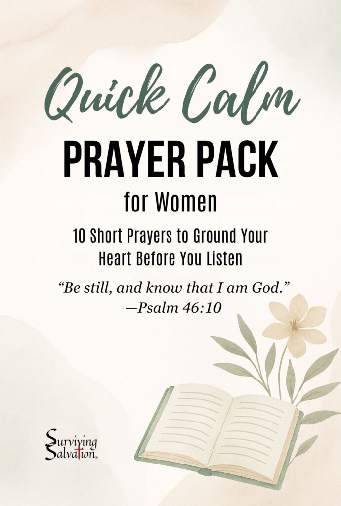 Quick Calm Prayer Pack for Women